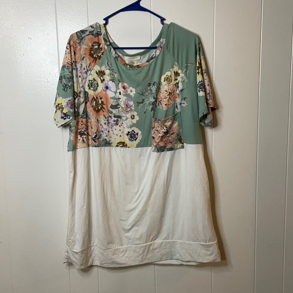 Large floral top